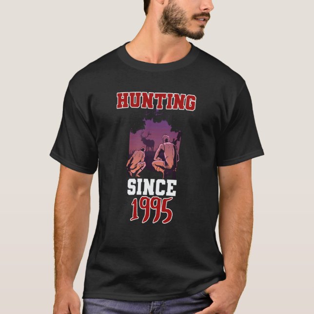 T-shirt Hunting since 1995 (Devant)