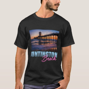 T-shirt Huntington Beach Californie Orange County Pier Doc
