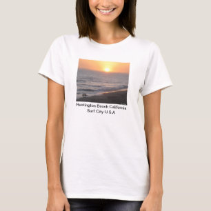 T-shirt Huntington Beach "Cité Surf"