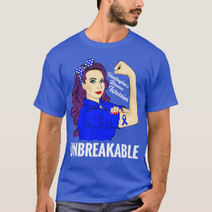 T-shirt Huntingtons Maladie Guerrier Indestructible
