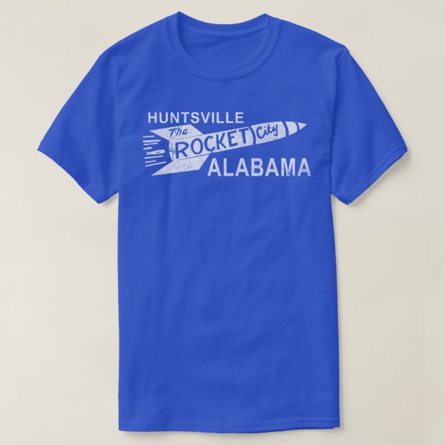 T-shirt Huntsville AL The Rocket City (Design devant)
