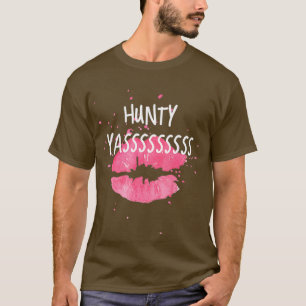 T-shirt HUNTY drag queen drôle humour