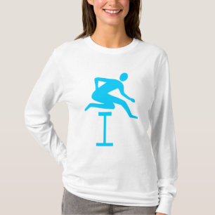 T-shirt Hurdling - Ciel bleu