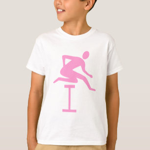 T-shirt Hurdling - Rose