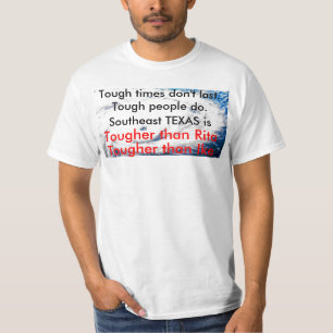 T-shirt Huricane, des moments difficiles ne durent pas.