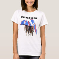 T-shirt hurlant dans la pluie