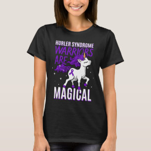 T-shirt Hurler Syndrome Guerrier Sensibilisation Unicorne