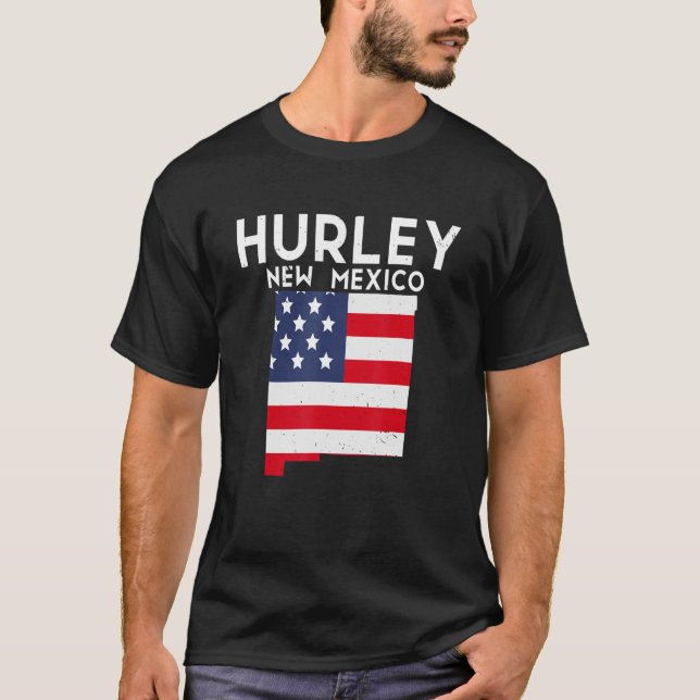 T-shirt HURLEY USA State America Travel New Mexican New Me (Devant)