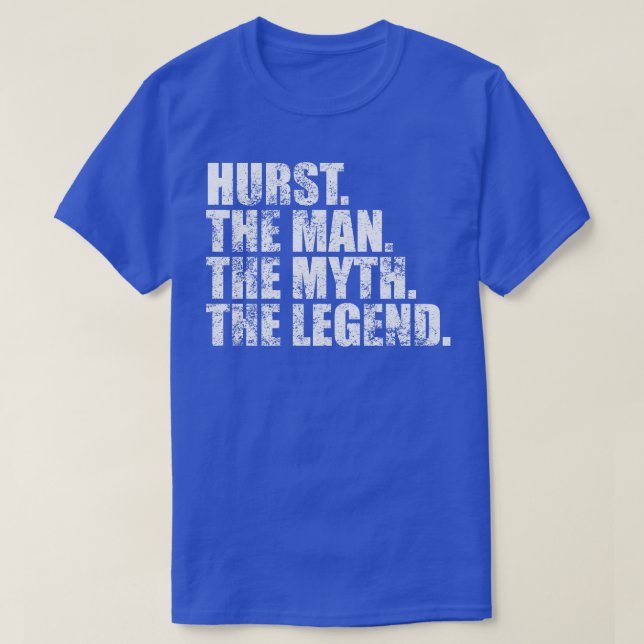 T-shirt HurstHurst Nom de famille Hurst nom de famille Hur (Design devant)