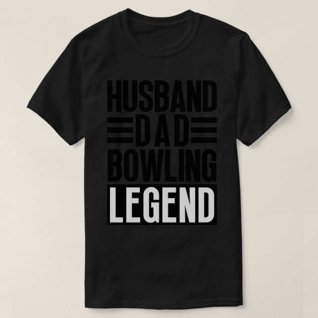 T-shirt Hus Papa Bowling11 (Design devant)