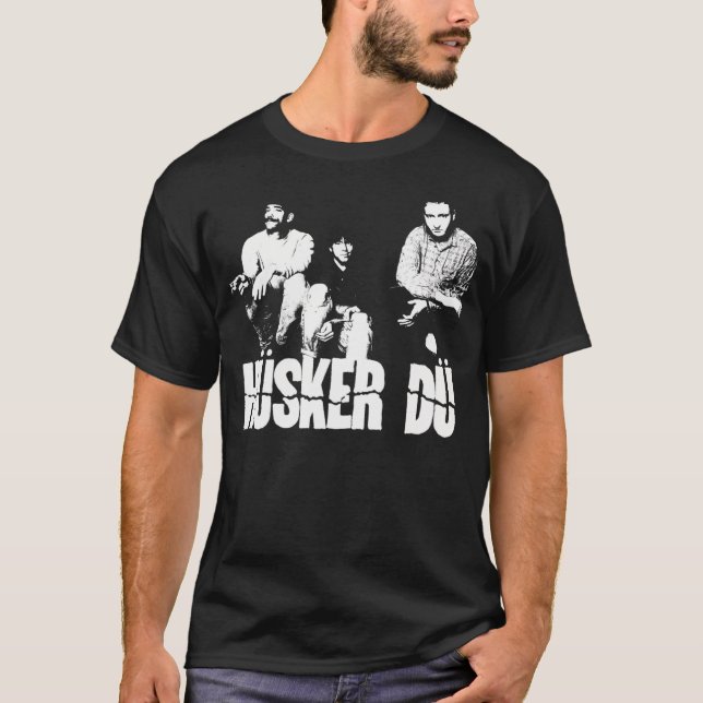 T-shirt Husker Du - Le Crayon Blanc (Devant)