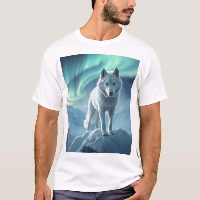 T-Shirt husky blue eyes (Front)
