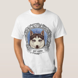 T-shirt Husky de Sibérie