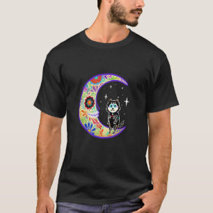 T-shirt Husky Dia De Los Muertos Skeleton Sugar Skeleton