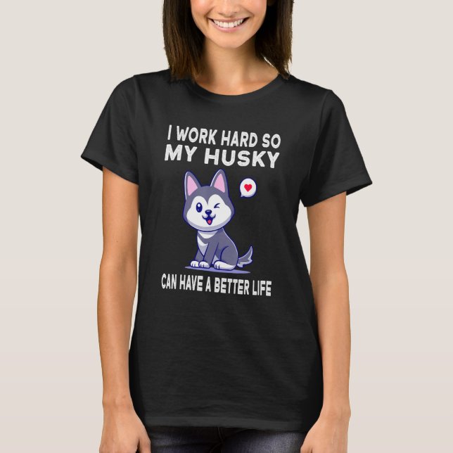 T-shirt Husky Husky (Devant)