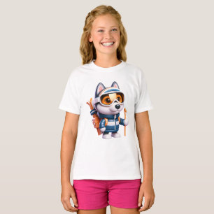 T-shirt Husky le Skieur Aventureux
