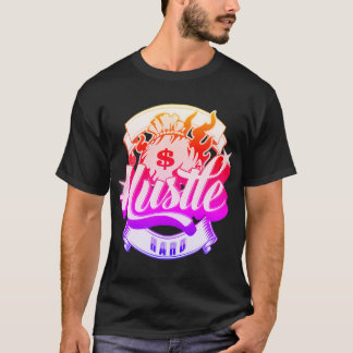 T-shirt Hustle Dur Tee avec design Hip hop sur le dos