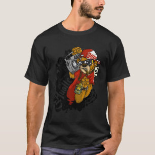 T-shirt Hustle Hip hop dur Teddy Bear Gangster Rap Get Mo