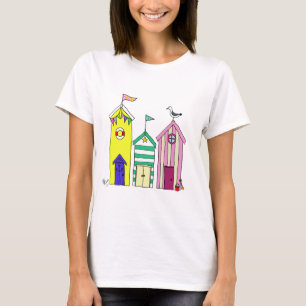 T-shirt Huttes de plage 1 illustration