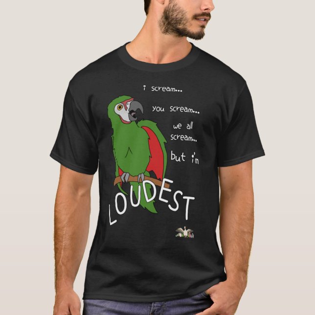T-shirt HWS DITES COLLECTION ! - GRAVE MACAW Classic T-Sh (Devant)