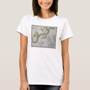 T-shirt Hydra, de "A Celestial Atlas", pub. en 1822 (col.