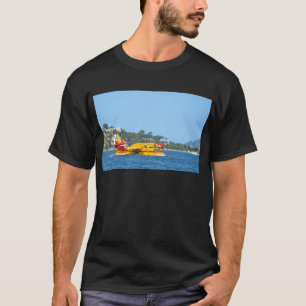 T-shirt Hydravion roulant au sol sur l'eau