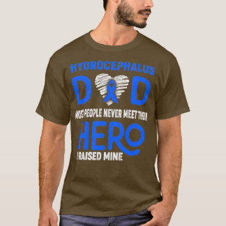 T-shirt Hydrocéphalie Papa La Plupart Des Gens Ne La Renco