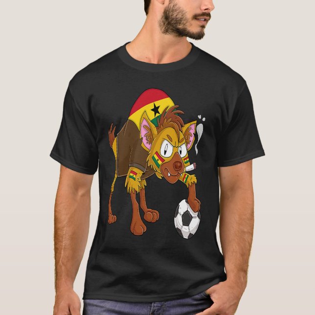 T-shirt Hyena Fan Ghana (Devant)
