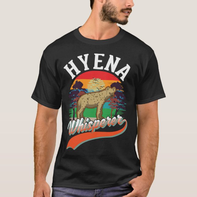 T-shirt Hyena Whisperer (Devant)