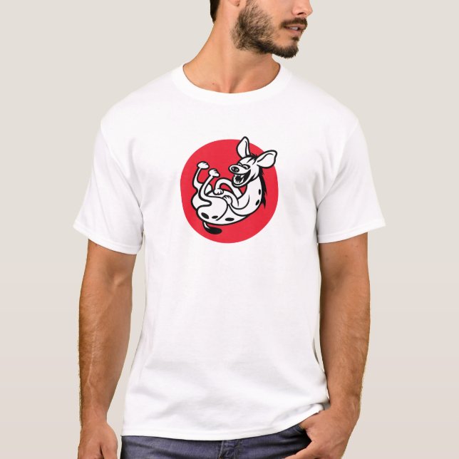 T-shirt Hyène riante (Devant)