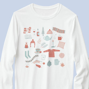 T-shirt Hyge scandinave rétro
