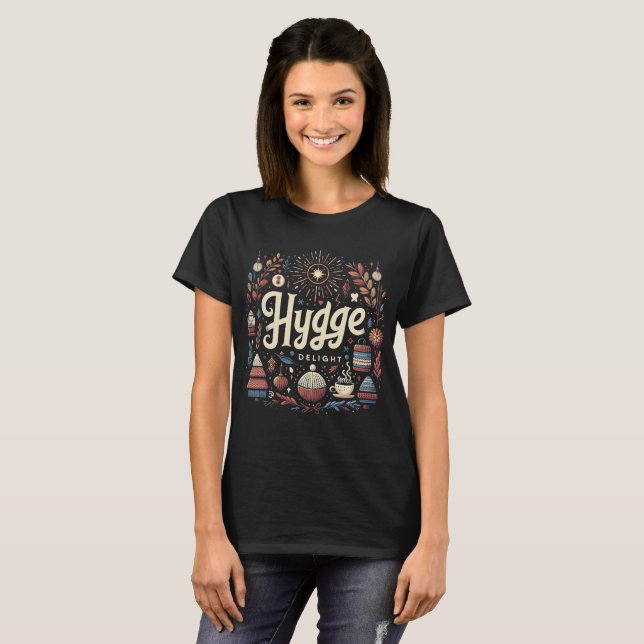 T-shirt Hygge Delight (pour femmes) (Devant entier)