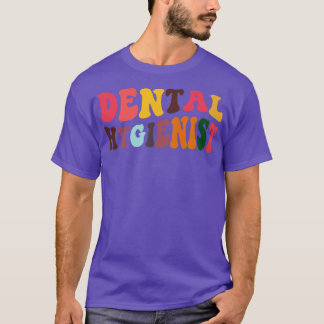 T-shirt Hygiéniste dentaire Dentiste Rétro Hygiéniste dent