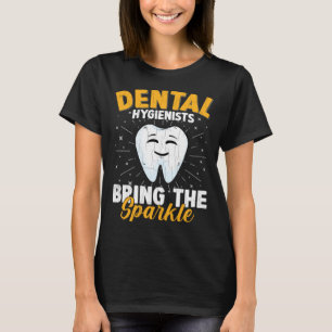 T-shirt Hygiénistes dentaires Dentiste amusant Orthodontis