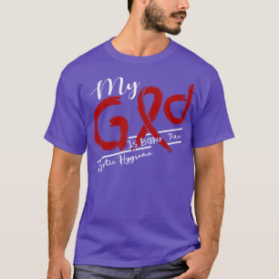 T-shirt Hygrome Cystique Sensibilisation Mon Dieu Est Plus