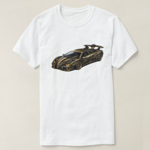 T-shirt Hypercar Exotique Noir — BV-LCB