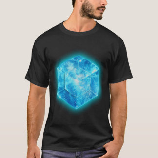 T-shirt Hypercube 4D - TESSERACT, numérique, symbole -