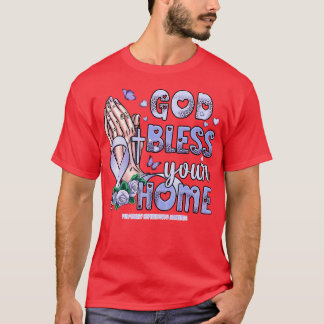 T-shirt Hypertension pulmonaire Sensibilisation dieu bénis