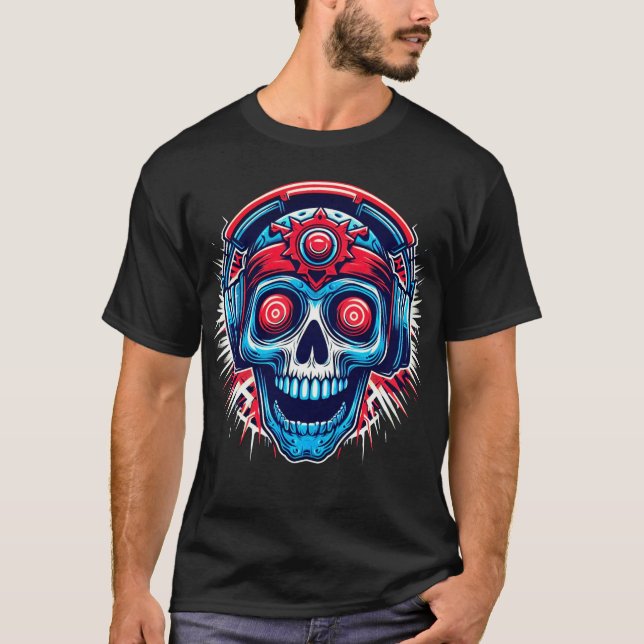 T-shirt Hypno Skull (Devant)