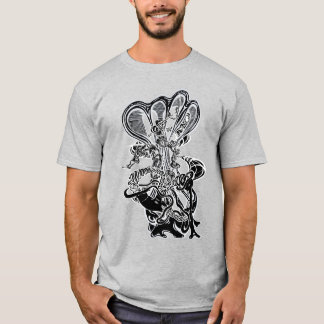 T-shirt Hypnotic Amorphous Phantasmagoric Modern Groovy 