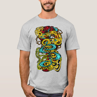 T-shirt Hypnotic Amorphous Phantasmagoric Modern Groovy 