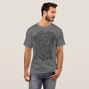 T-shirt Hypnotique Amorphous Phantasmagorique moderne Abst