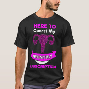 T-shirt hystérectomie drôle annuler Uterus Fibroids ovarie