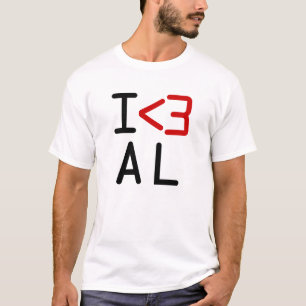 T-SHIRT I <3 AL