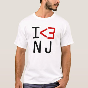 T-SHIRT I <3 NJ
