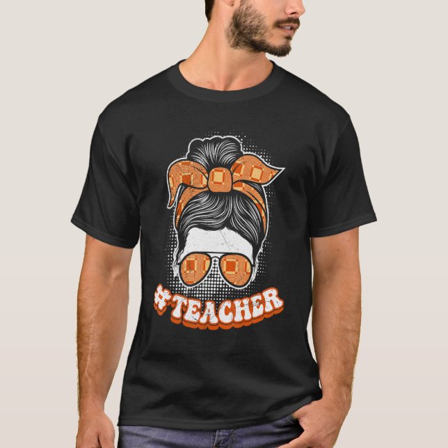 T-shirt I am a cool teacher (Devant)