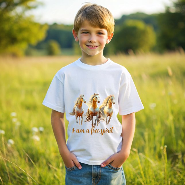 T-shirt I am a free spirit (Soy un espiritu libre)