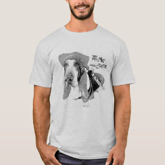 T-shirt I am a Ninja Basset Hound