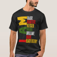 I AM Black History African American Unapologétique