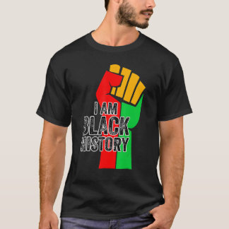 T-shirt I Am Black History Month African American Pride Ce